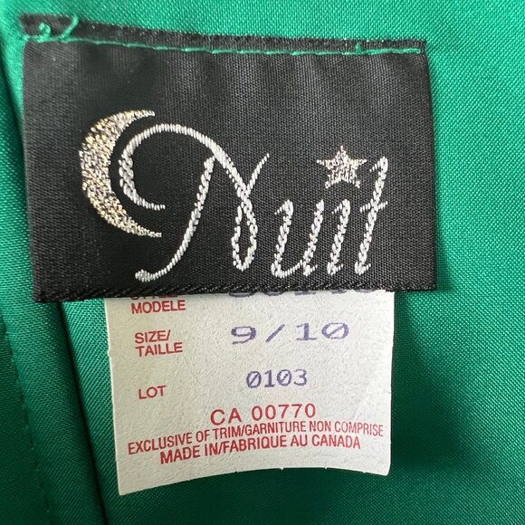 Vintage Plaid Gown Maxi Dress Princess Formal Dance Prom Gala Evening Wear Fancy - Picture 6 of 8